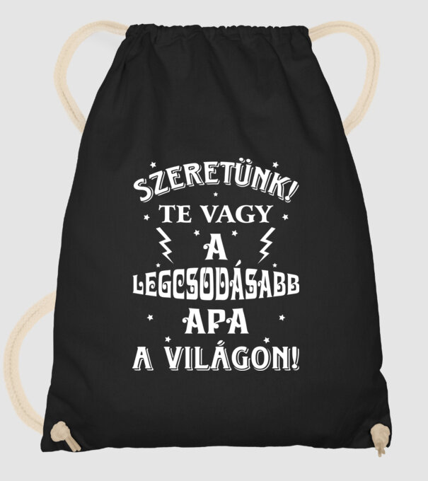  minta fekete pólón