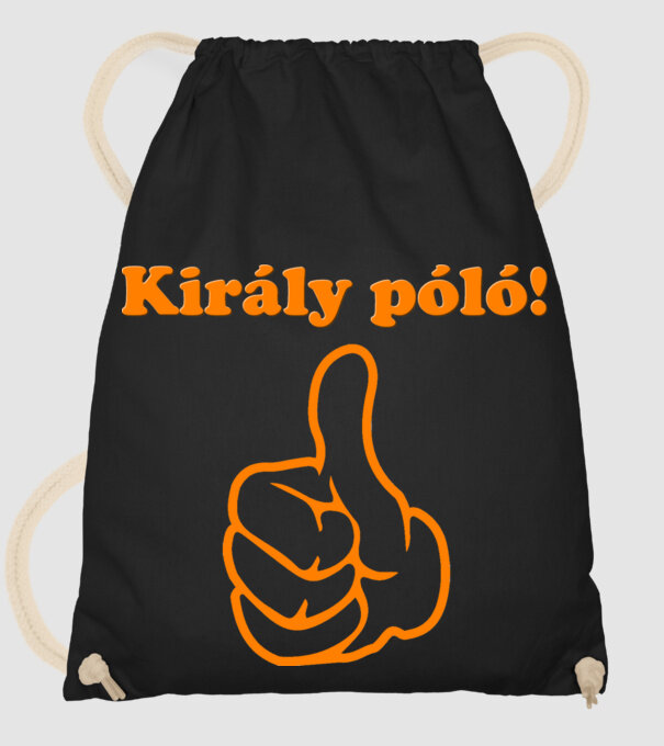  minta fekete pólón