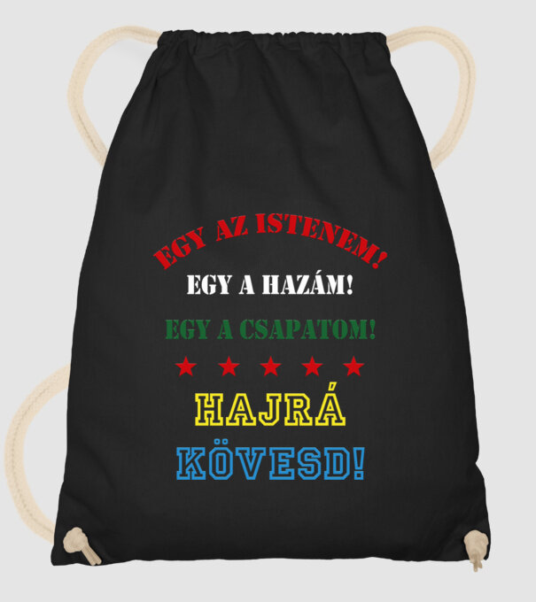  minta fekete pólón