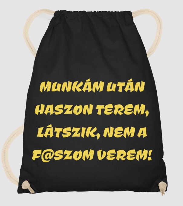  minta fekete pólón