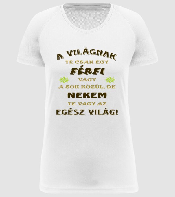  minta fehér pólón