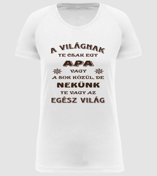  minta fehér pólón