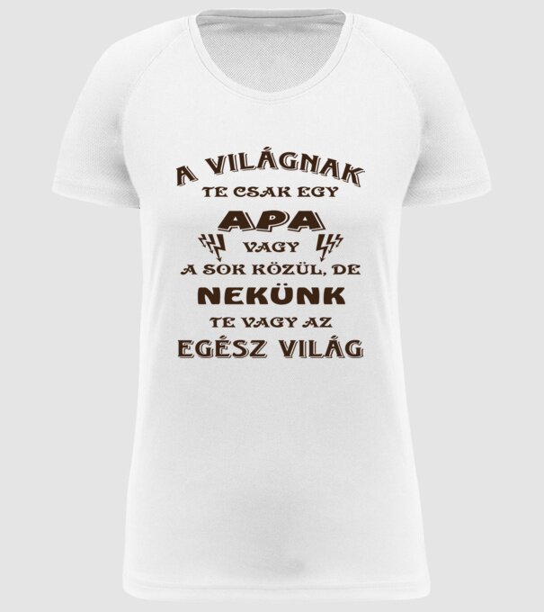  minta fehér pólón