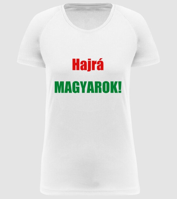  minta fehér pólón