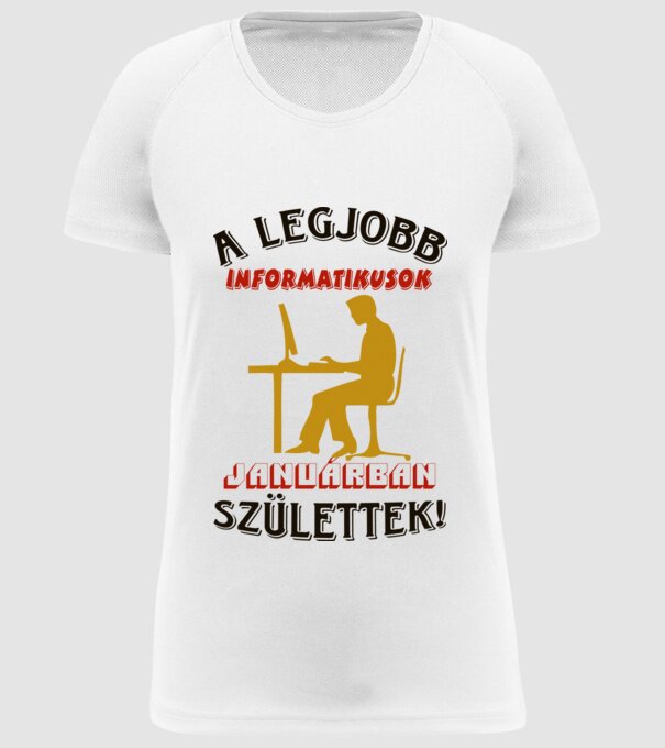  minta fehér pólón