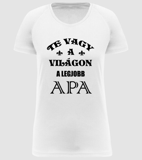  minta fehér pólón
