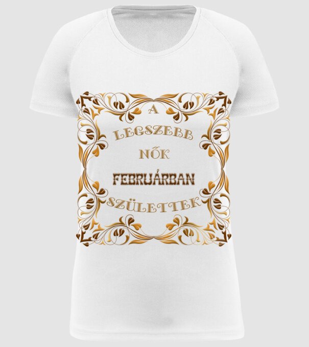  minta fehér pólón