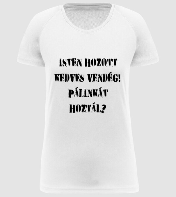  minta fehér pólón