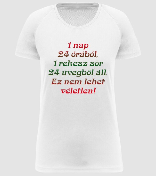  minta fehér pólón