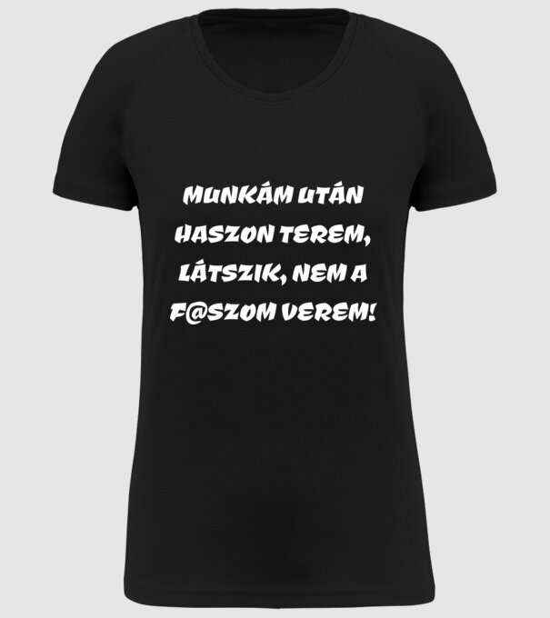  minta fekete pólón