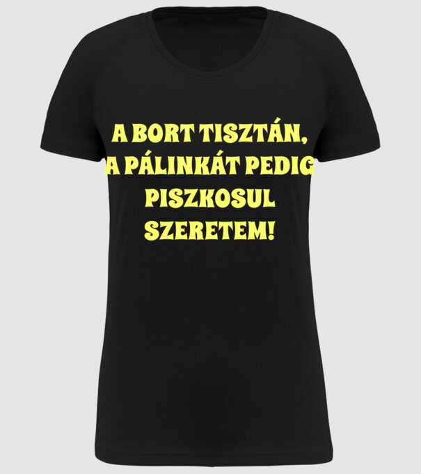  minta fekete pólón