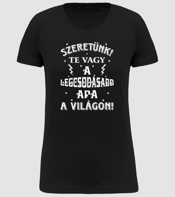  minta fekete pólón