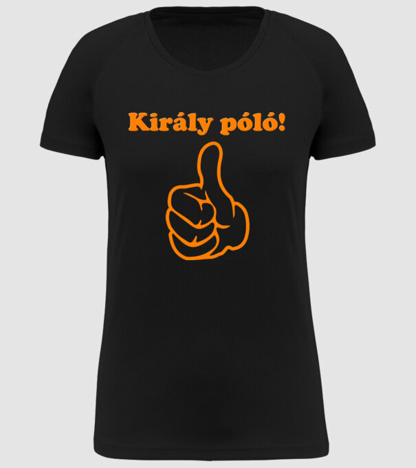  minta fekete pólón