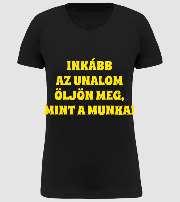  minta fekete pólón