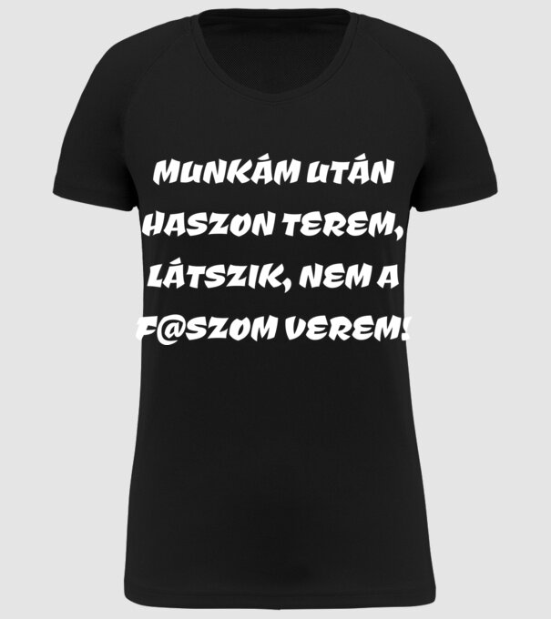 minta fekete pólón