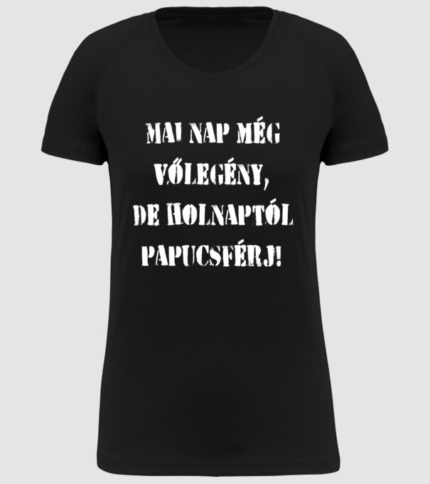  minta fekete pólón