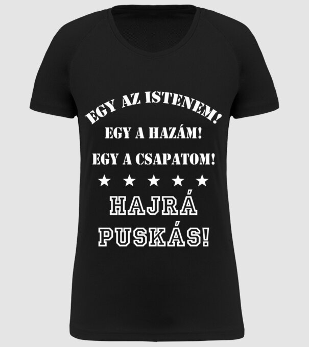  minta fekete pólón