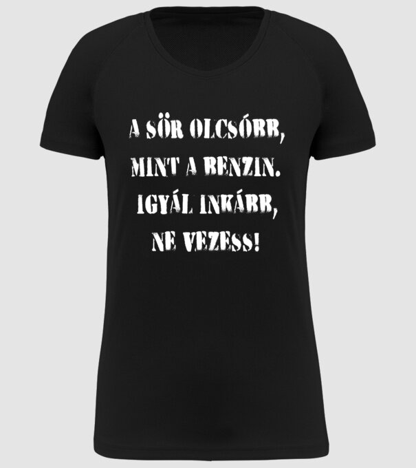  minta fekete pólón