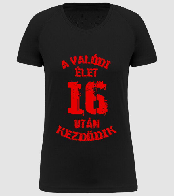  minta fekete pólón