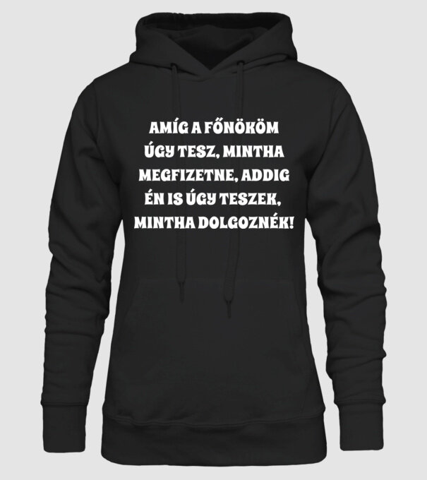  minta fekete pólón