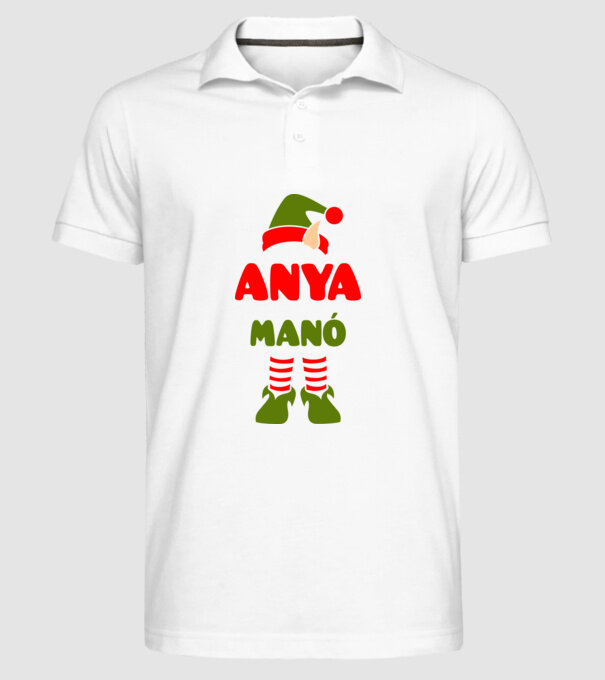  minta fehér pólón