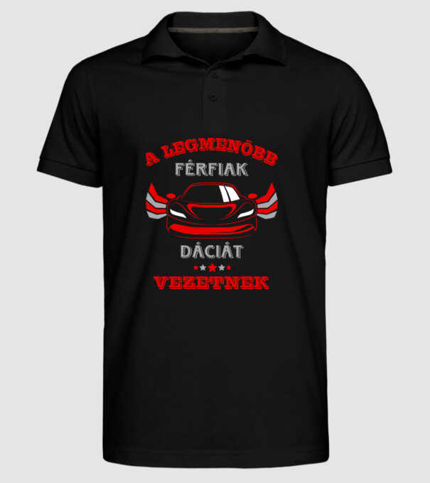  minta fekete pólón