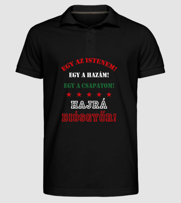  minta fekete pólón