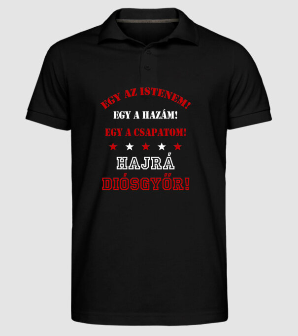 minta fekete pólón