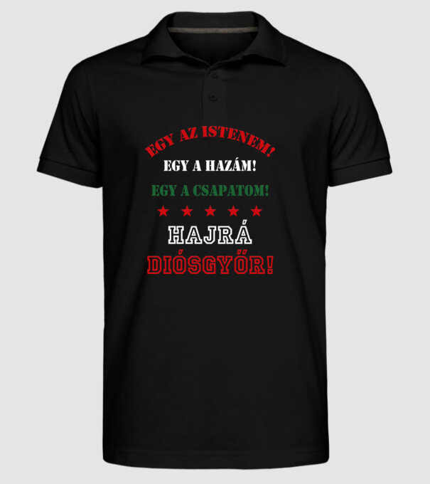  minta fekete pólón
