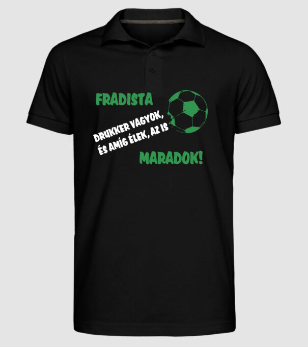  minta fekete pólón