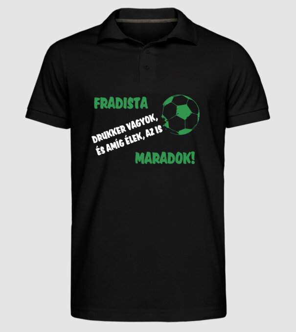  minta fekete pólón