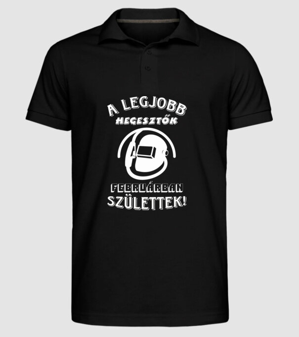  minta fekete pólón