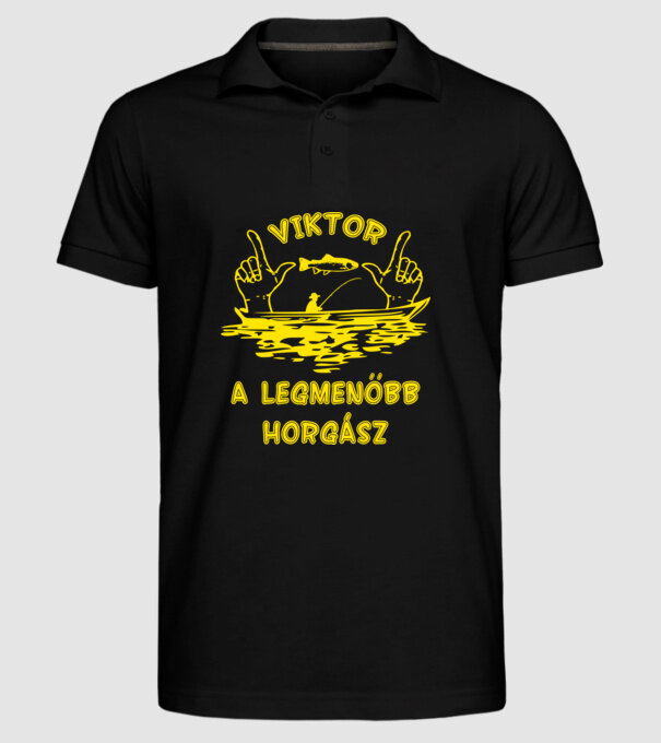 minta fekete pólón