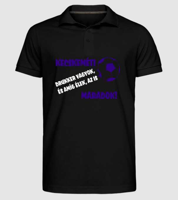 minta fekete pólón