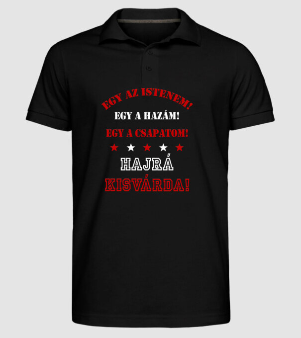  minta fekete pólón
