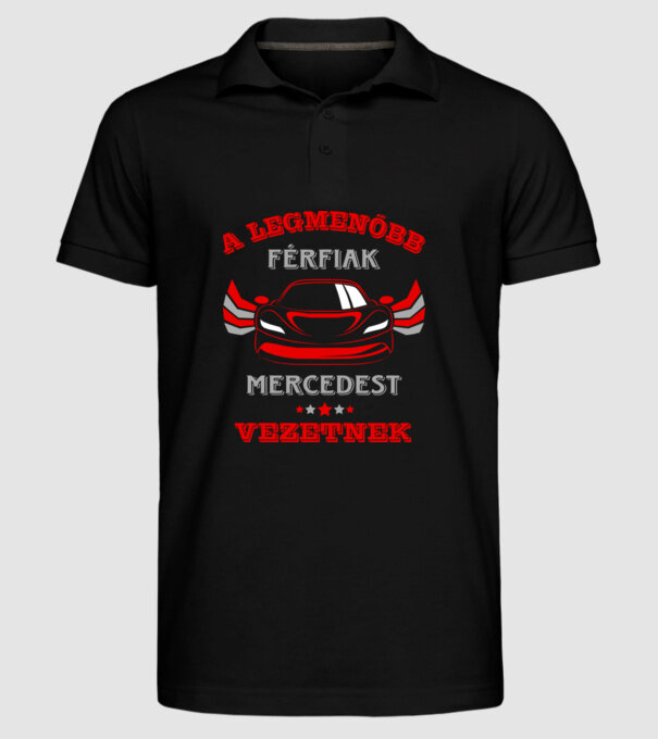  minta fekete pólón