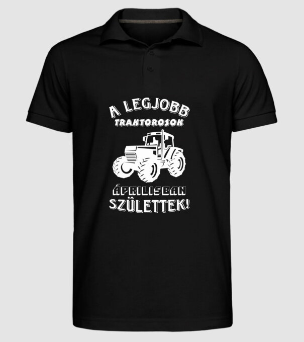  minta fekete pólón