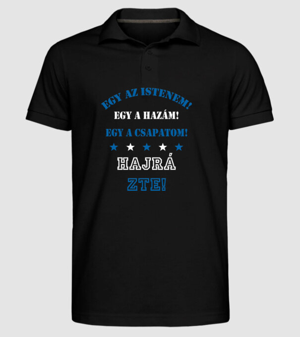  minta fekete pólón