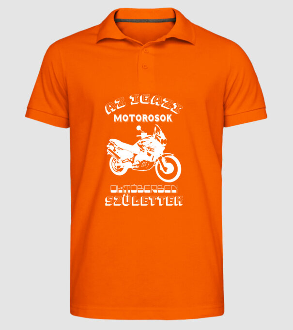  minta narancssárga pólón