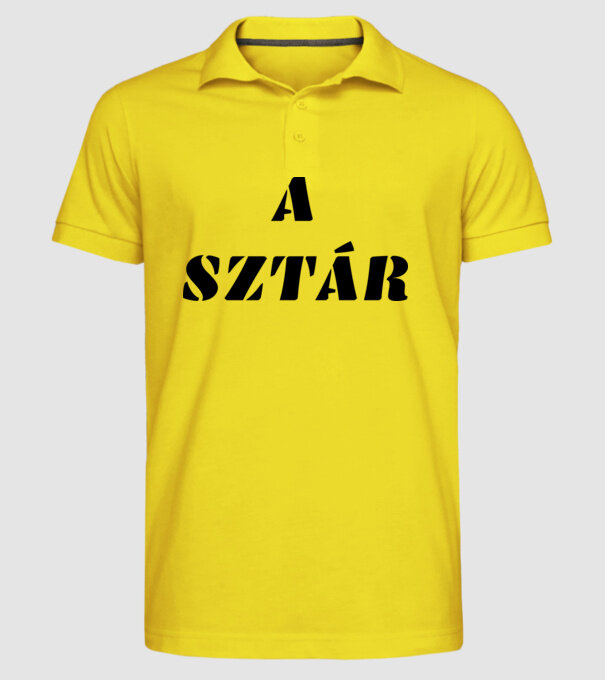  minta sárga pólón