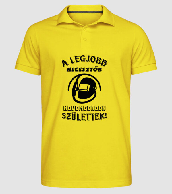  minta sárga pólón