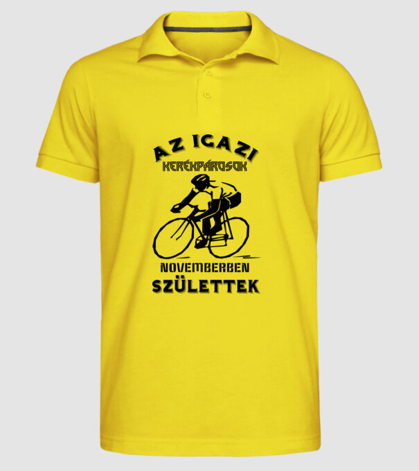  minta sárga pólón