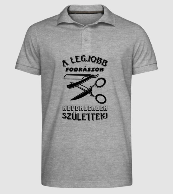  minta szürke pólón