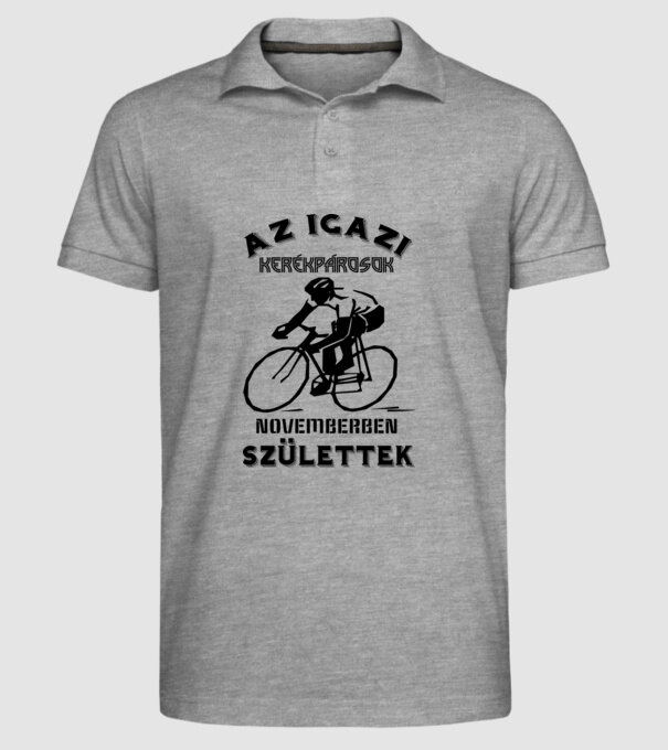  minta szürke pólón