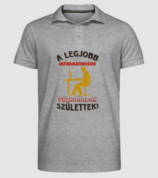  minta szürke pólón