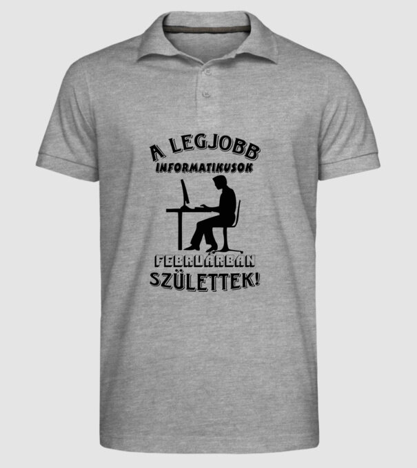  minta szürke pólón