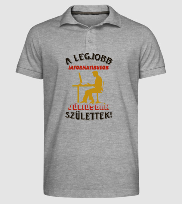  minta szürke pólón
