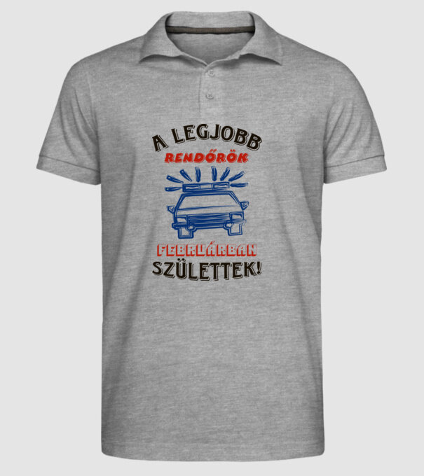  minta szürke pólón