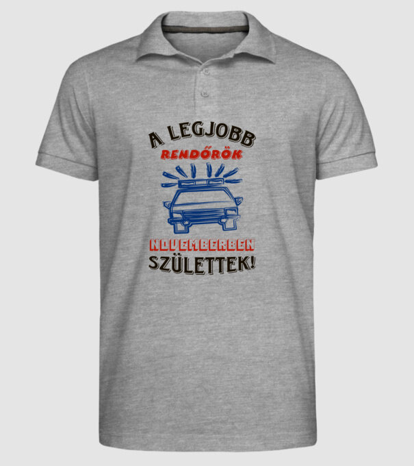  minta szürke pólón