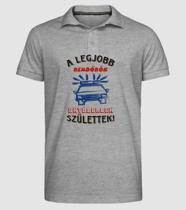  minta szürke pólón